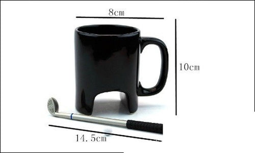 Golf Putt Ceramic Mug